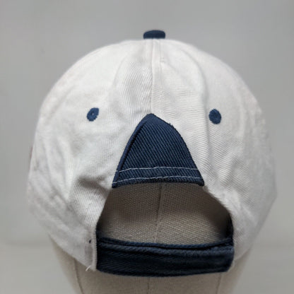 Fluor Strapback Hat White OSFA Embroidered American Flag Colorblock