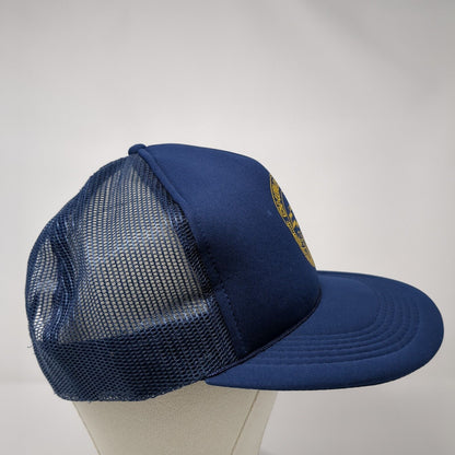 Chevrolet Police Package Snapback Rope Trucker Hat Blue OSFA Mesh Back