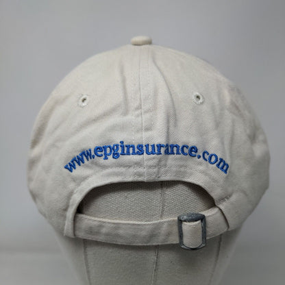 EPG Insurance & Ideas Slideback Hat Tan OSFA Embroidered 6 Panel