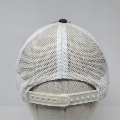 IFS Inland Foundation Specialties Snapback Trucker Hat Blue OS Mesh Back 6 Panel