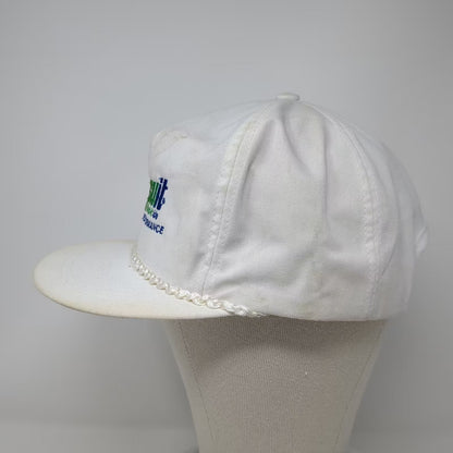 Pursuit Formula For Performance White Trucker Hat Rope Brim OSFM Snapback