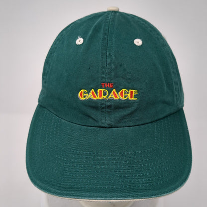The Garage Be Lucky Slideback Hat Green One Size Embroidered Fahrenheit