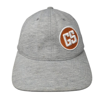 GS The Grower Station Fitted Hat Gray L/XL Embroidered 6 Panel Flexfit Yupoong