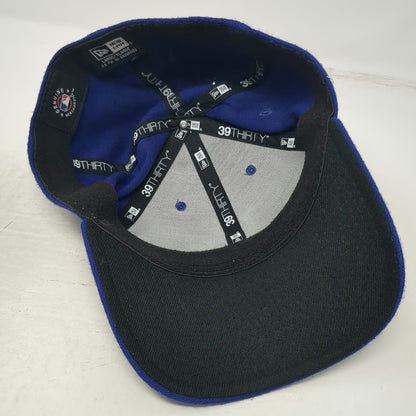 New Era Los Angeles Dodgers MLB Baseball Cap Blue XL Stretch Fit 39THIRTY Hat