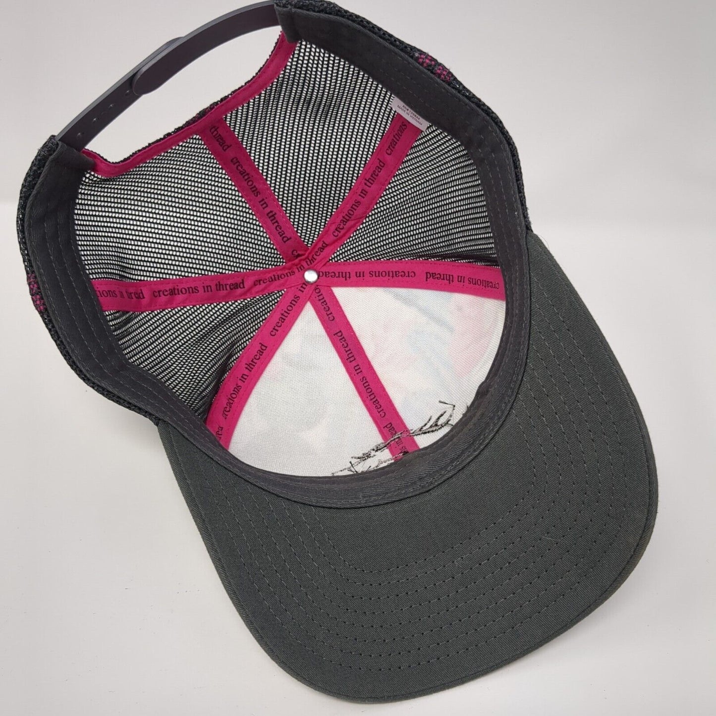 Idaho Equine Hospital Creations In Thread Snapback Trucker Hat Multi OS Floral