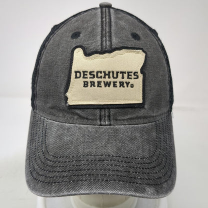 Legacy Trucker Hat Gray One Size Oregon State Deschutes Brewery Mesh Snapback