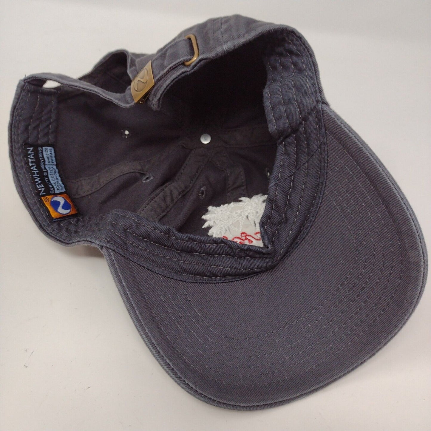 Cruising With Carnival Slideback Hat Gray OSFA Embroidered Newhattan