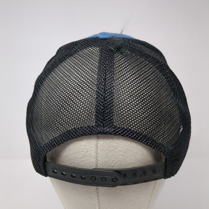 Idaho Patch Mesh Back Trucker Hat Blue One Size Arcadian Outfitters