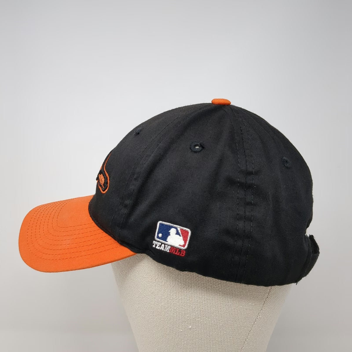 Baltimore Orioles MLB Outdoor Cap Baseball Black Orange One Size Strapback Hat