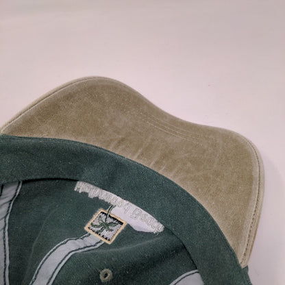 Hollywood Beach Florida Slideback Hat Green OSFA Embroidered Colorblock
