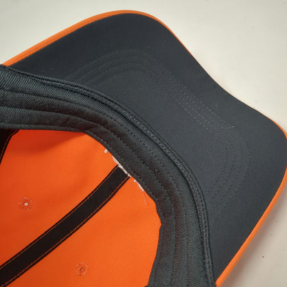Nike Baseball Cap Orange OSFM Lexus Logo Embroidered Swoosh Strapback Hat Golf