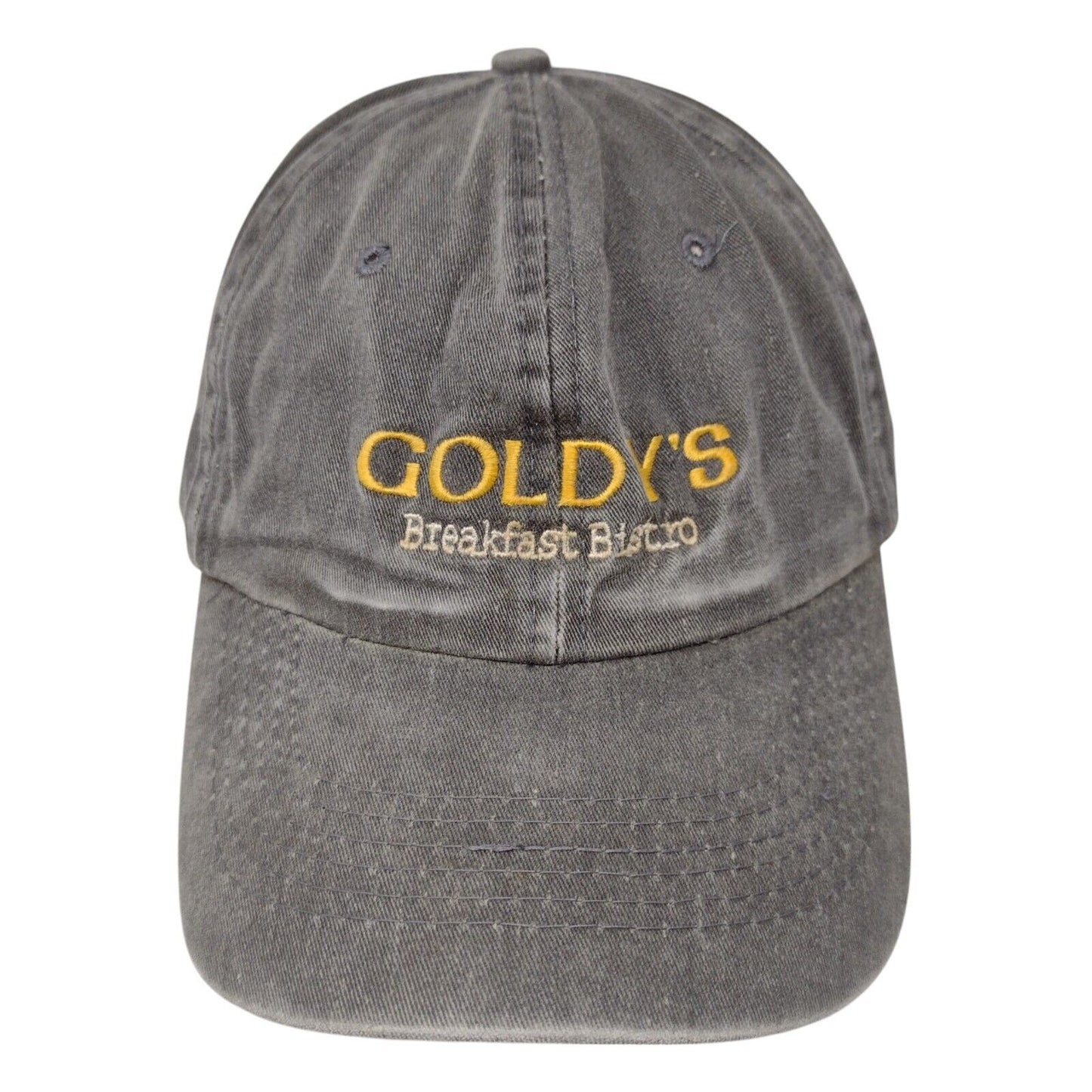 Goldy's Breakfast Bistro Slideback Hat Gray OSFA Adjustable Port Authority
