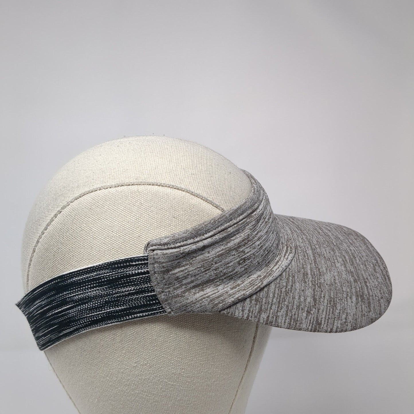 Love Yee Golf Sun Visor Hat Gray One Size Stretch Heather Lightweight Comfy
