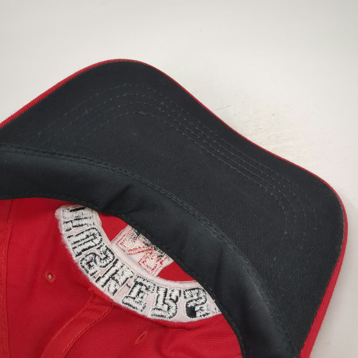 Nebraska Cornhuskers NCAA Signatures Snapback Hat Red One Size Embroidered Cap