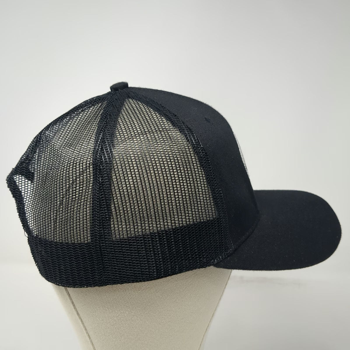Cummins Trucker Hat Black One Size Mesh Back Structured Embroidered Snapback