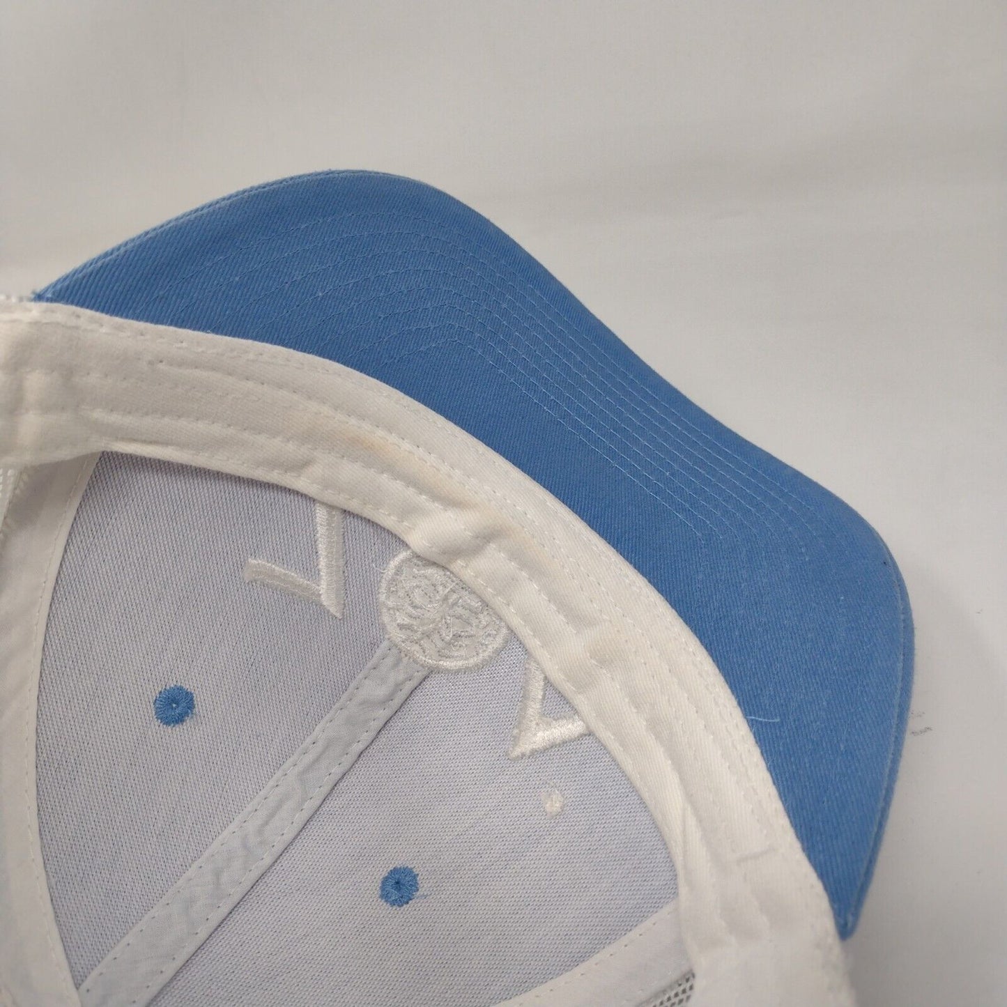 Zoa Snapback Mesh Back Trucker Hat Blue One Size Port Authority