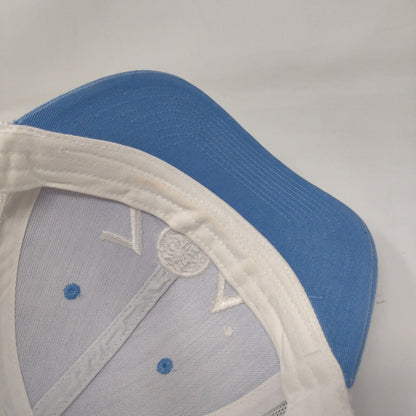 Zoa Snapback Mesh Back Trucker Hat Blue One Size Port Authority