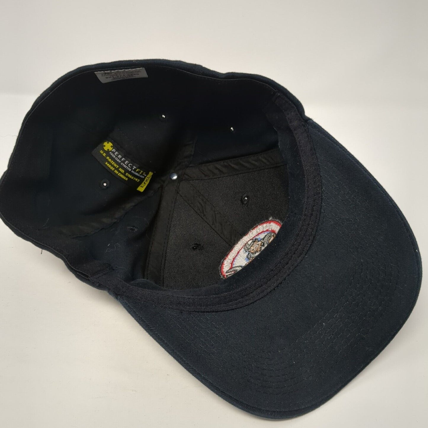 Sure Steel Inc. Fitted Hat Blue L/XL Perfect Fit Embroidered Stretch