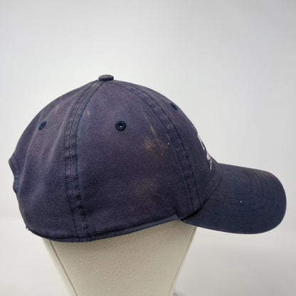 Simms Snapback Hat Blue OS Picabo Angler Fly Fishing Shop Cotton Adjustable