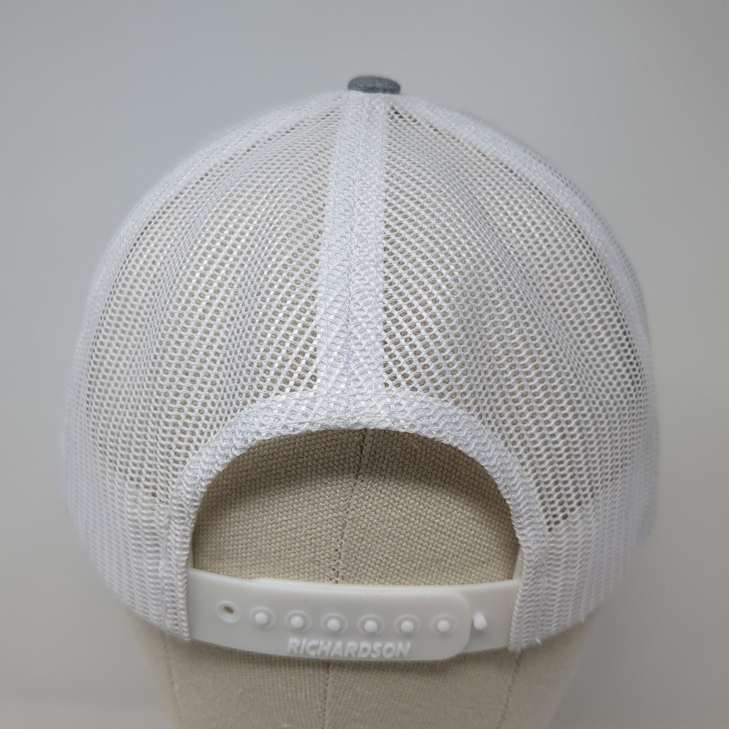 Idaho 55 Snapback Trucker Hat Gray One Size Mesh Back Richardson