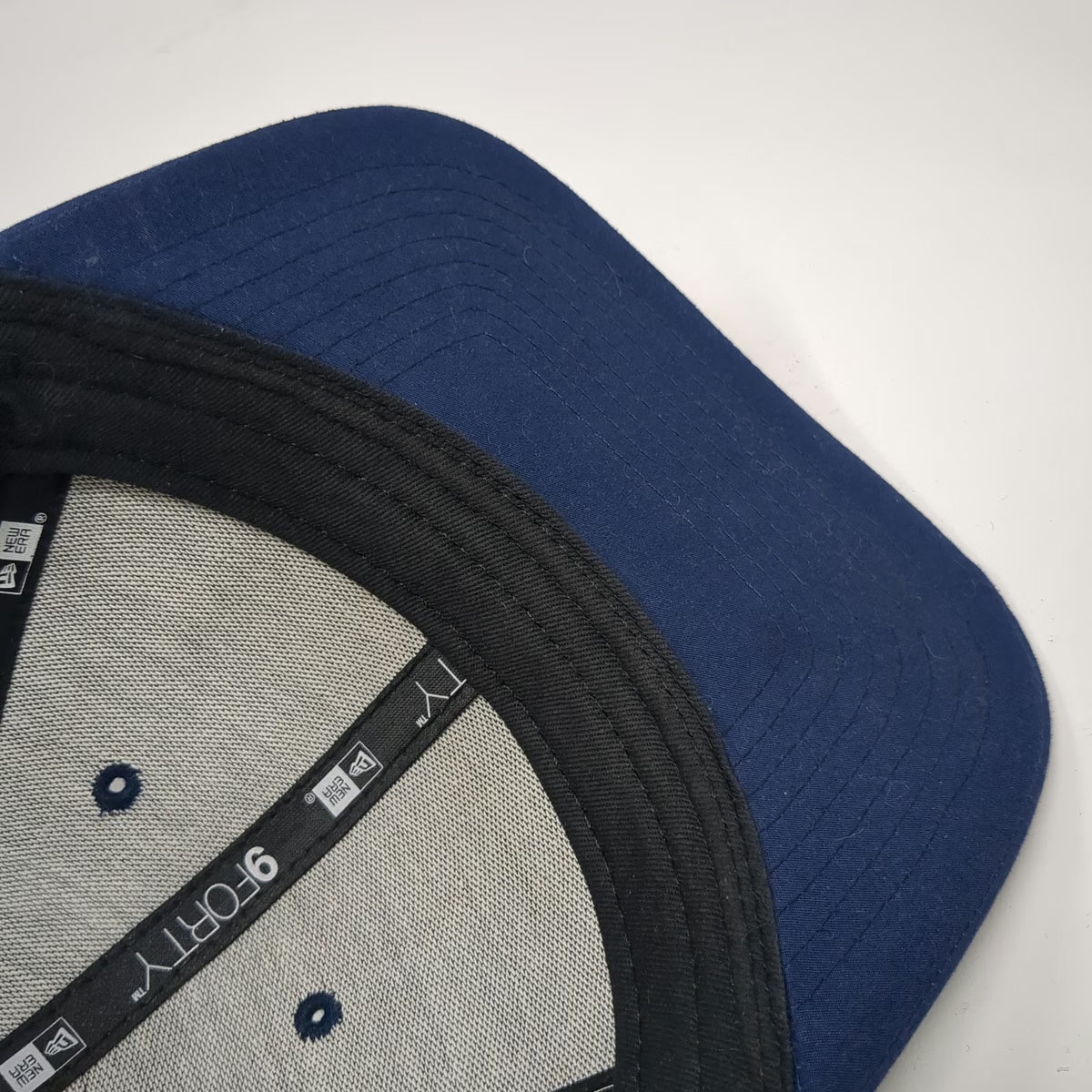 New Era Snapback Blue White Yellow Hat One Size Husqvarna Motorcycles 9FORTY