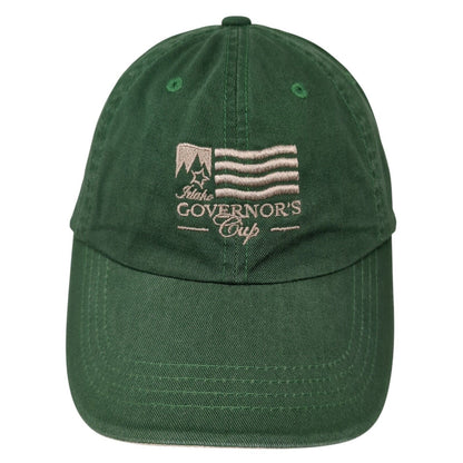 Idaho Governor's Cup Strapback Hat Green One Size Solid Port Authority