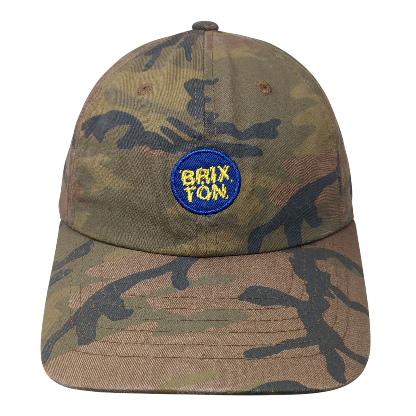 Brixton Slideback Baseball Cap Multicolor One Size Adjustable Camouflage