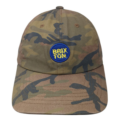 Brixton Slideback Baseball Cap Multicolor One Size Adjustable Camouflage