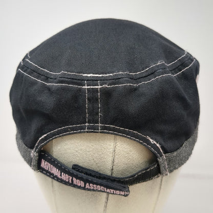 Main Gate Army Cap Black Pink OSFM NHRA National Hot Rod Association Heart Hat