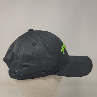 Piros Bait & Tackle Slideback Hat Black One Size Embroidered Fishing DYC