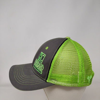 HC Hibbard Construction Strapback Trucker Hat Multi OSFA Mesh Back