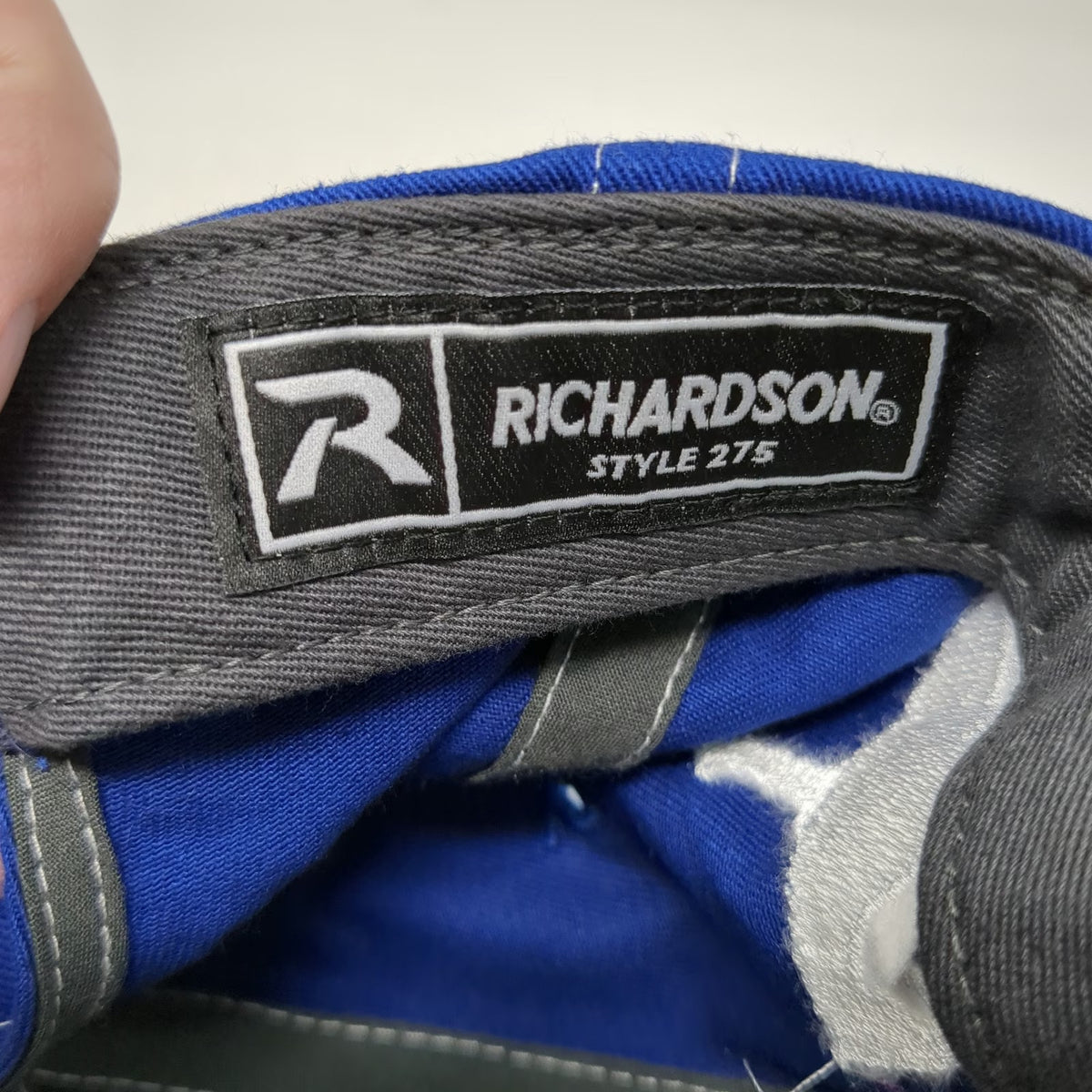 Richardson 275 Baseball Cap Blue Gray One Size Lynne Performance Horses Hat