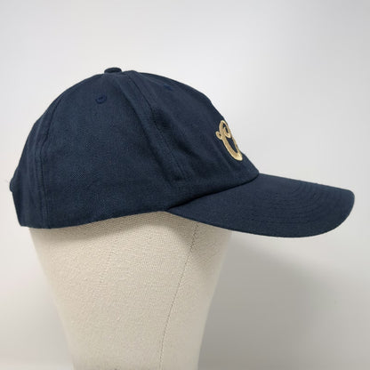 Logo Masters Snapback Blue One Size Hat Coors Original Embroidered Gold Logo