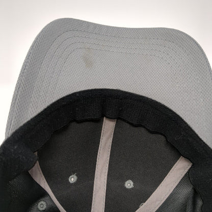R2R Moto Designs Fitted Hat Gray L/XL Solid Athletic Works 6 Panel