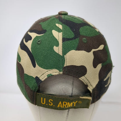 Kys Design U.S. Army HOOAH Camo Green Baseball Cap One Size Hat Licensed