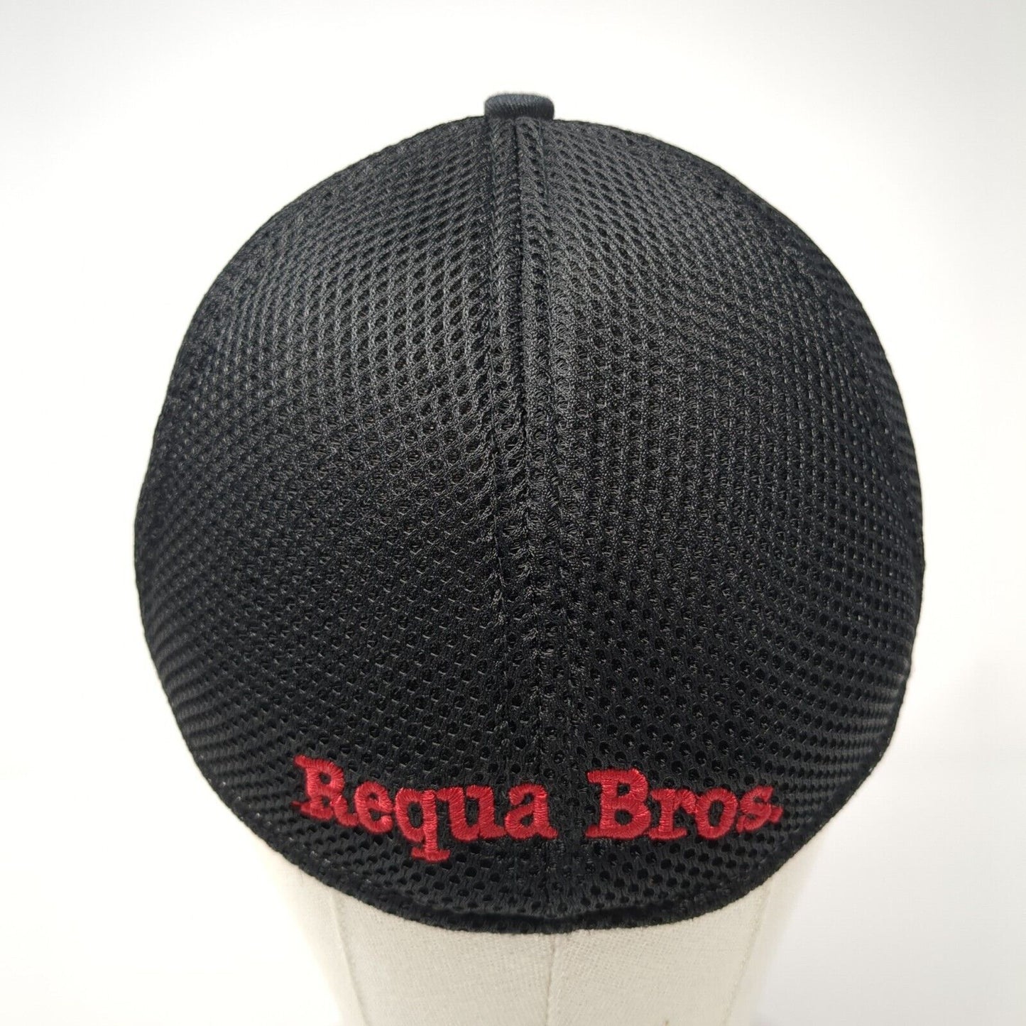 Requa Bros. Fitted Mesh Back Hat Gray M-L Colorblock New Era 39Thirty