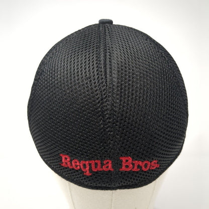 Requa Bros. Fitted Mesh Back Hat Gray M-L Colorblock New Era 39Thirty