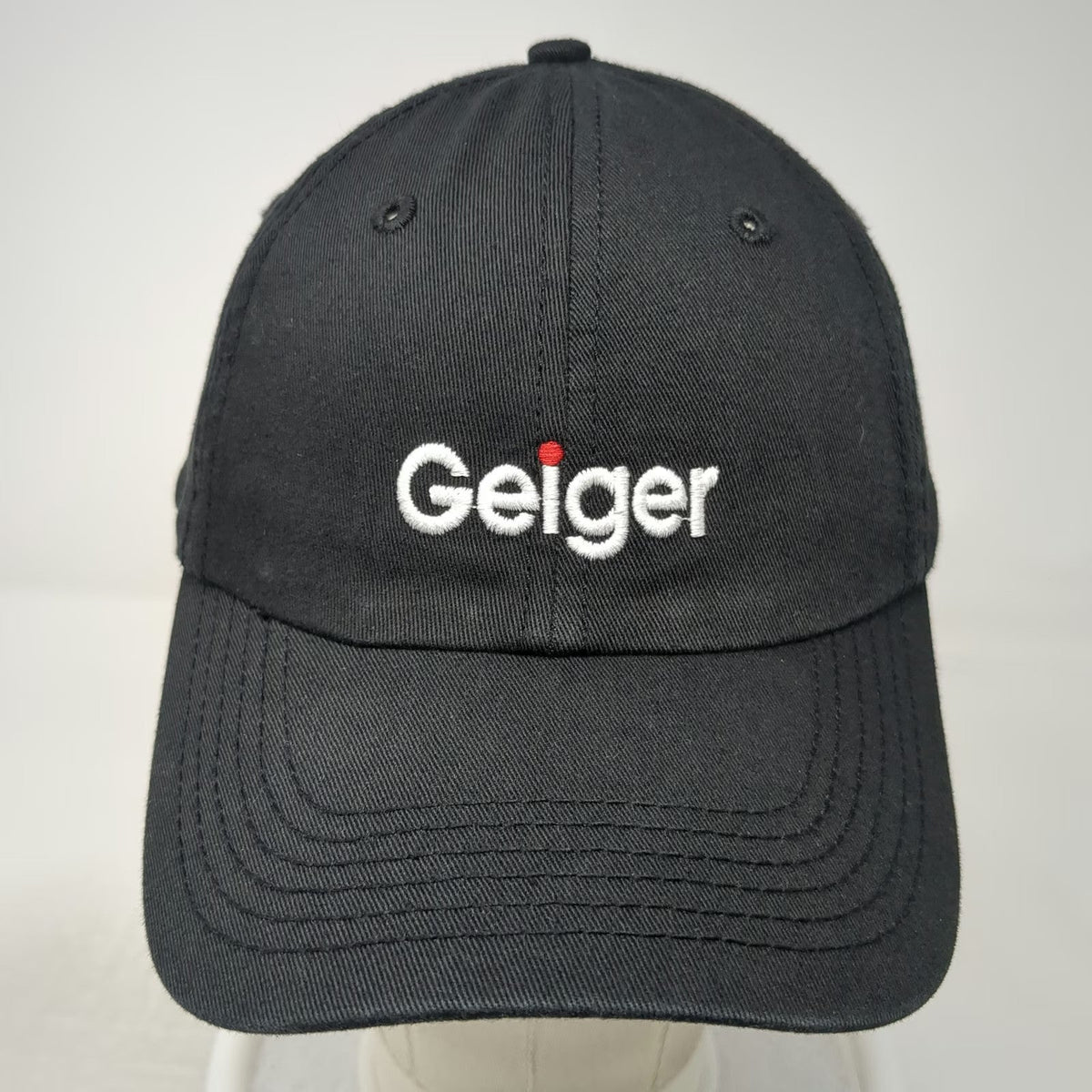 Ame & Lulu Geiger Baseball Cap Black One Size Chevron Underbrim Strapback Hat