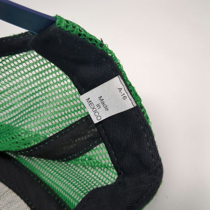 Adrenaline Trucker Hat Green One Size LAX Division Apparel Branding Snapback