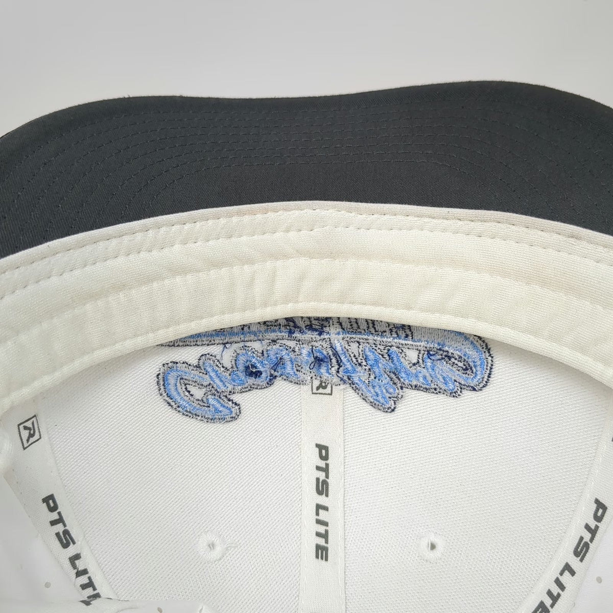 Richardson Baseball Cap White Black Blue M Crossfire Fastpitch Performance Hat