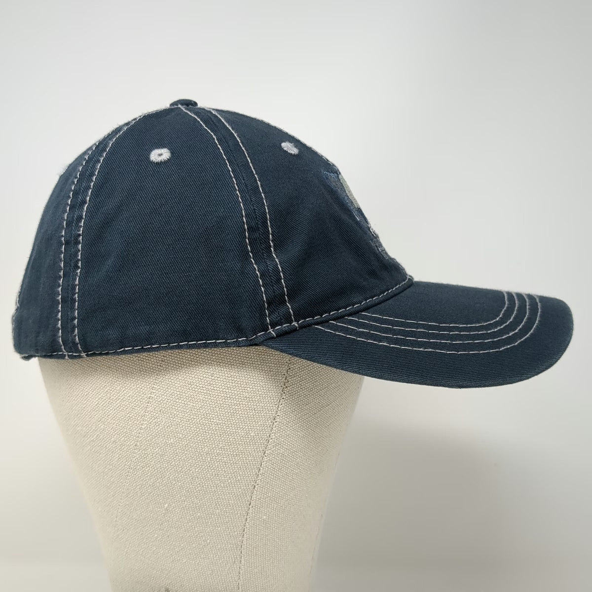 Prairie Mountain Baseball Cap Blue One Size Yellowstone National Park Hat Bear