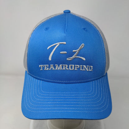 Teamroping Snapback Trucker Hat Multicolor OS Adjustable Mesh Back Richardson