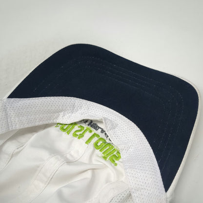 Ahead GO! St. Louis Running Marathon Mesh White Blue One Size Baseball Cap Hat