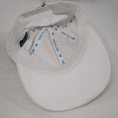 Mission Baseball Cap White One Size Strapback Cooling Performance Athletic Hat