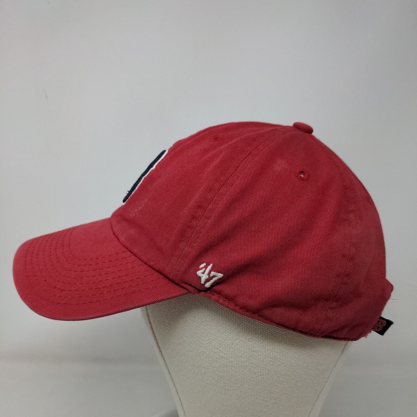 '47 Brand Men's Slideback Hat Red OS Boston Red Sox Logo Fenway Park Collection