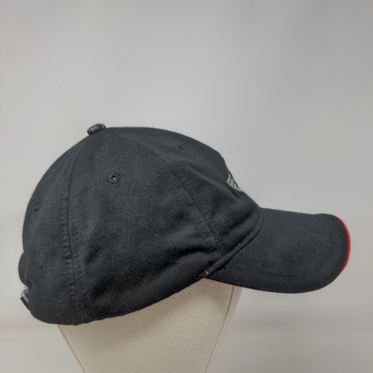 Mini Copper Slideback Hat Black One Size Adjustable Embroidered Logo 6 Panel