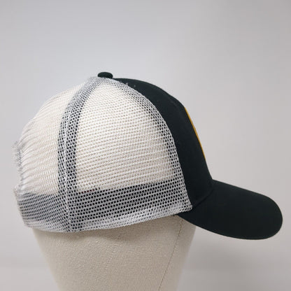 Payette Brewing Co Snapback Trucker Hat Black One Size Mesh Back