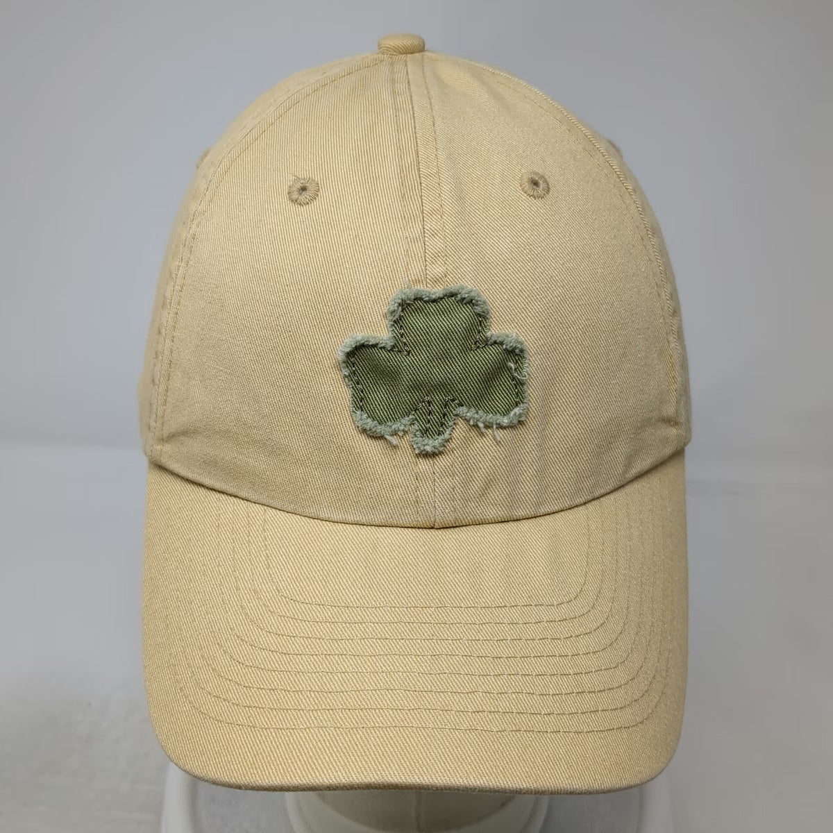 Oklahoma Sooners NCAA Beige One Size Baseball Cap Shamrock OU Engineering Hat