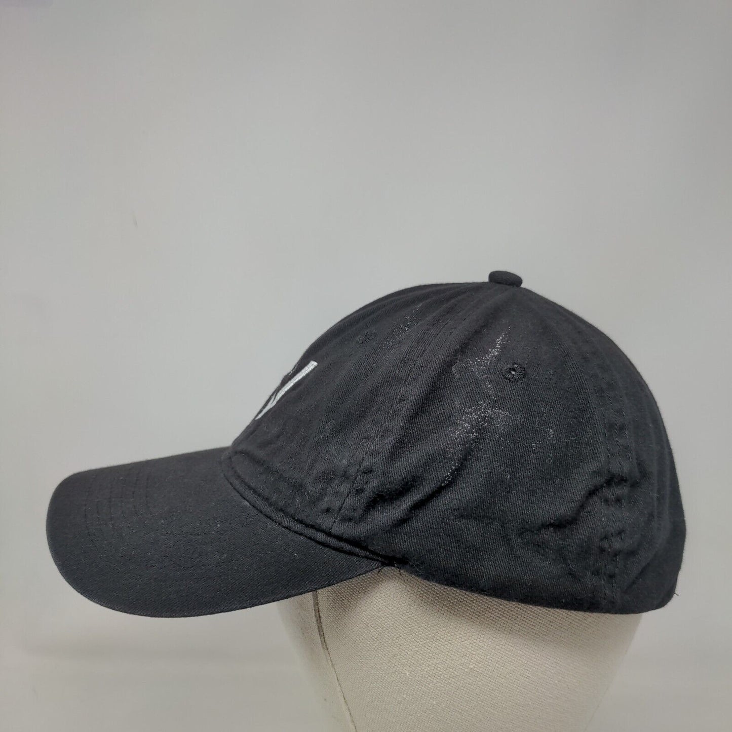 Port & Company Slideback Hat Black One Size Adjustable Embroidered