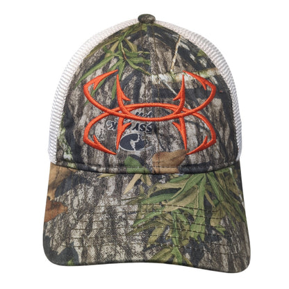 Under Armour Snapback Trucker Hat Multicolor One Size Camouflage Mossy Oak